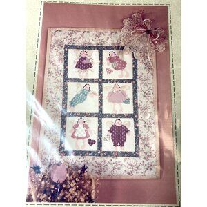 Finders Keepers Six Patch Angel Sampler Quilt Pattern Angel Applique Pattern 222